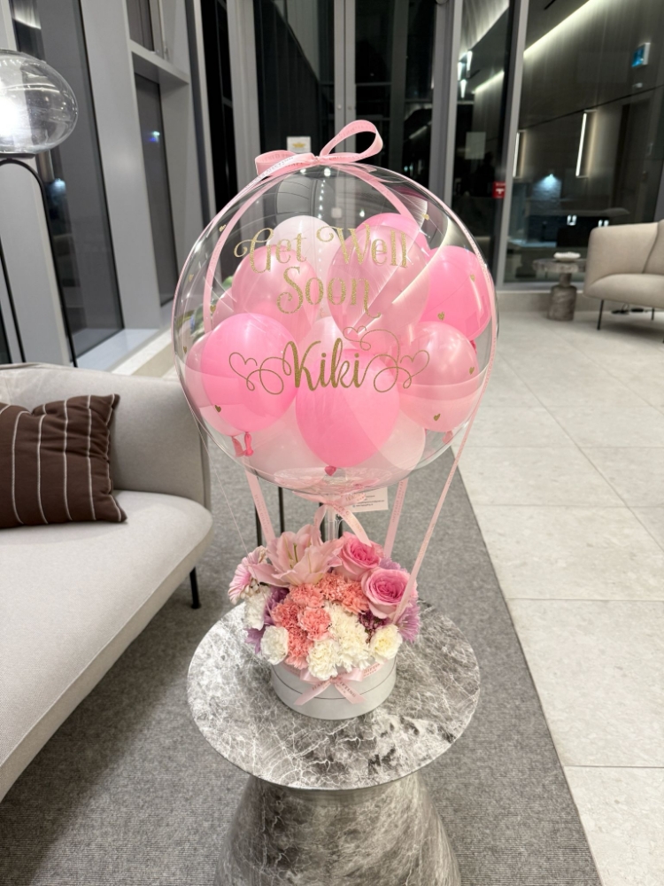 Assorted Pink Flowers - Bright Pink, Pearl Pink, White