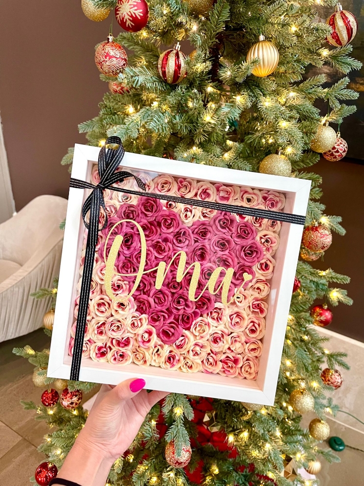 Picture of Heart Rose Frame - Design Your Own Colours