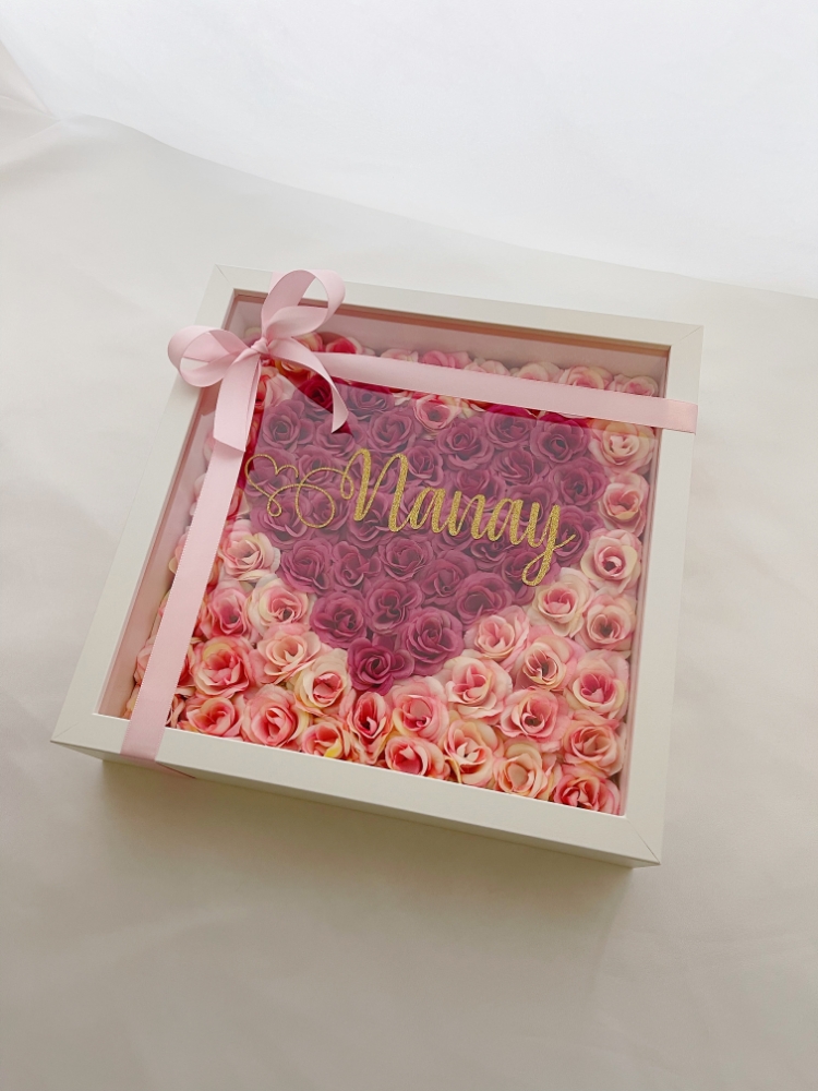 Picture of Heart Rose Frame - Design Your Own Colours