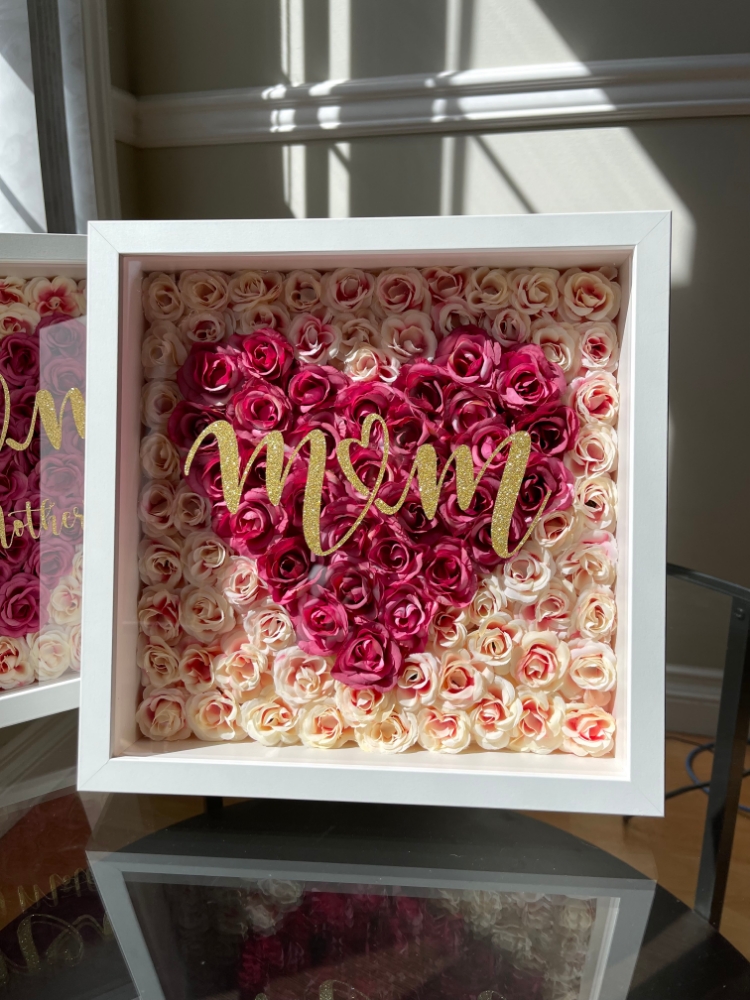 Picture of Heart Rose Frame