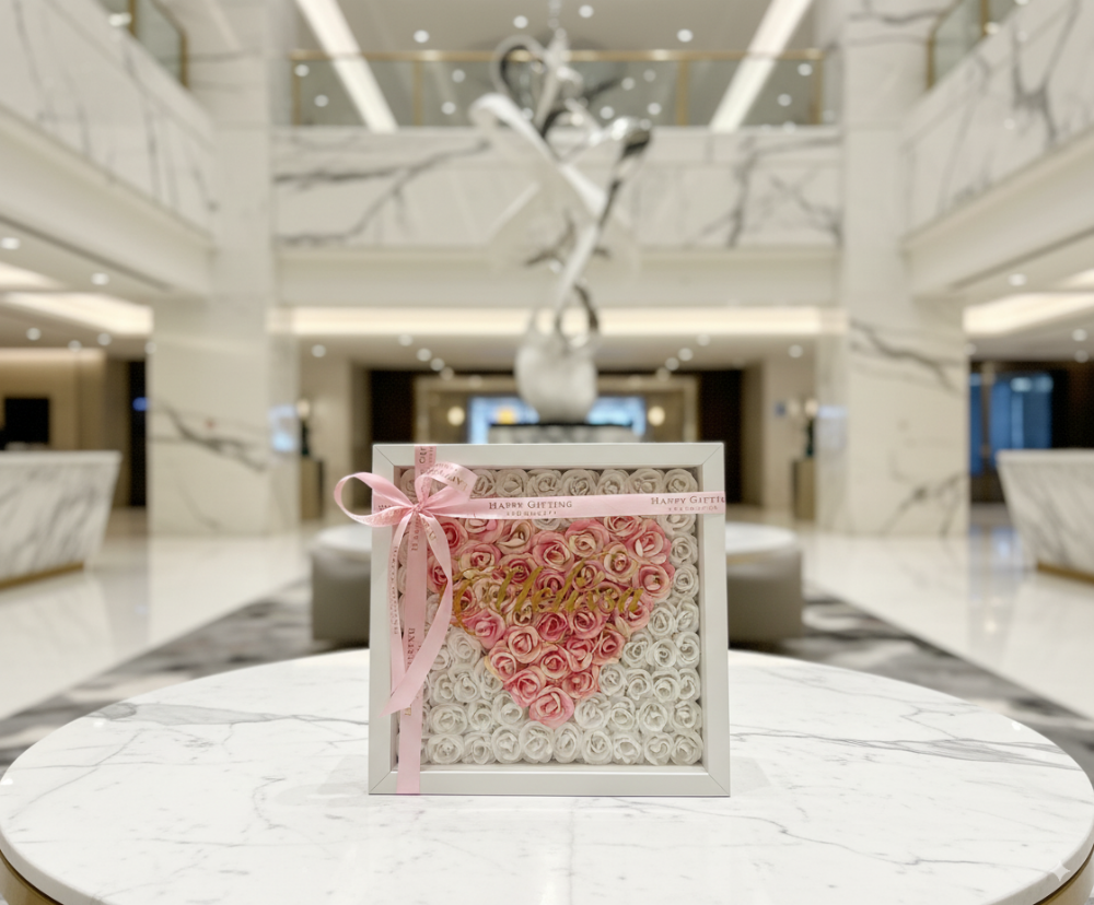 Heart Rose Frame
