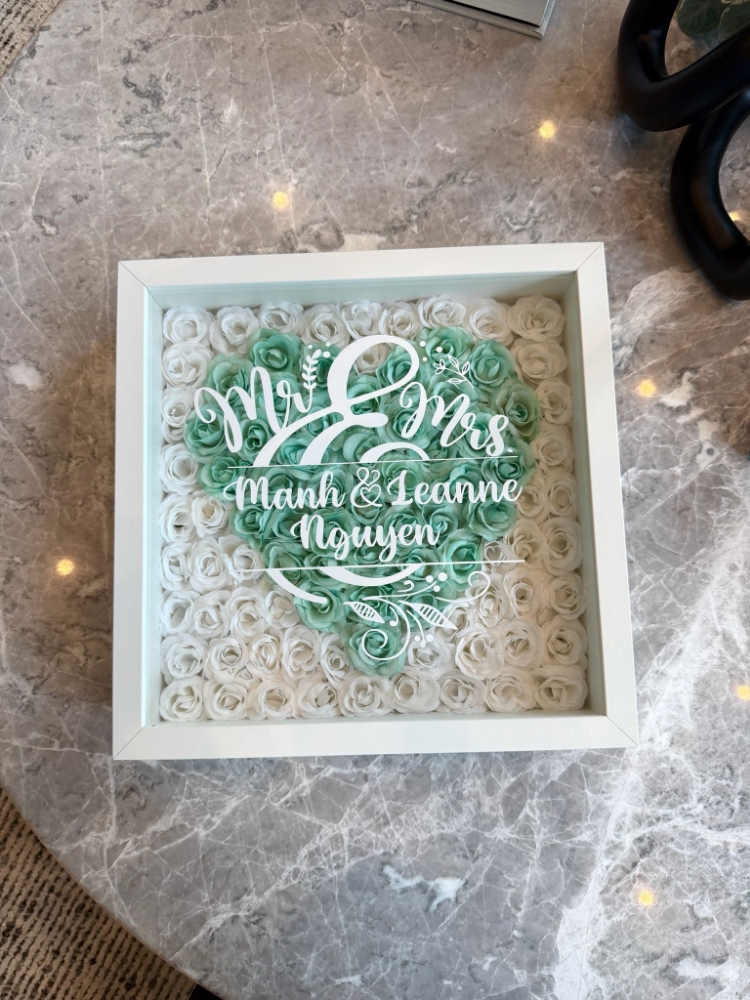 Heart Rose Frame